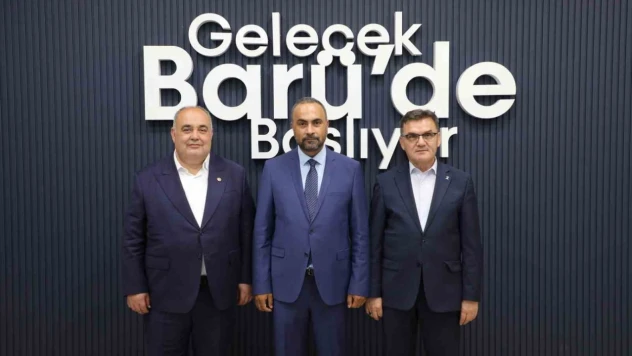 Milletvekili Aldatmaz Rektör Akkaya'yı Ziyaret Etti