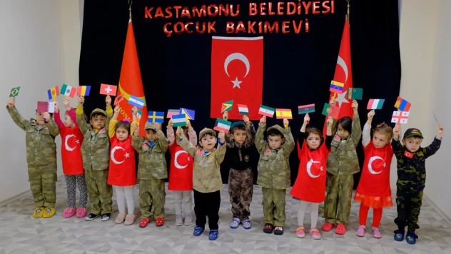 MİNİKLERDEN KOCAMAN TEŞEKKÜR