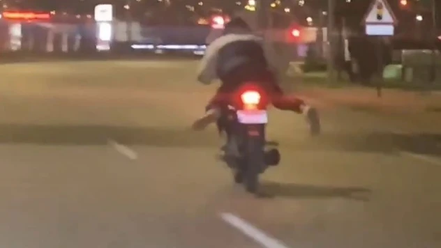 Trafiği Böyle Tehlikeye Attı!
