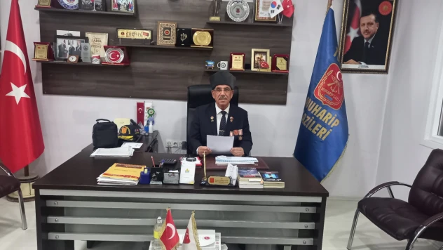 Muharip Gaziler Derneği Şube Başkanı Mahmutoğlu: 'Kanla Alınan Toprak Artık Vatan Toprağıdır'
