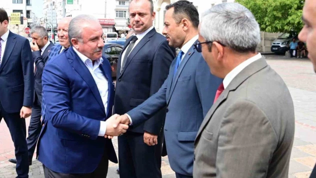 Mustafa Şentop Sinop'ta