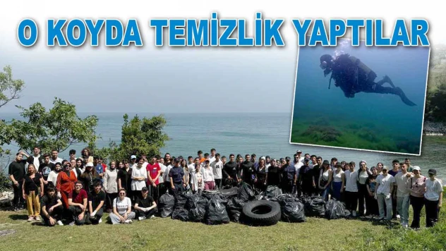 O Koyda Temizlik Yaptılar