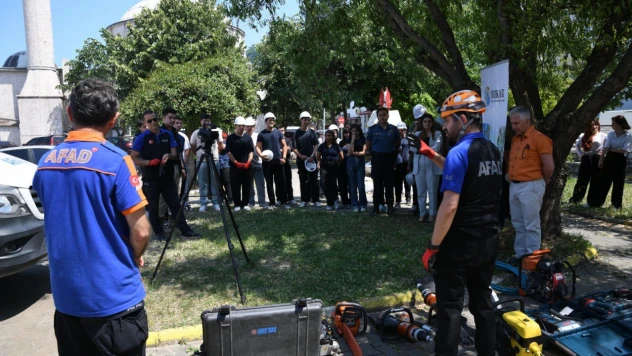 Öğrenciler Afet Konusunda Bilgilendirildi