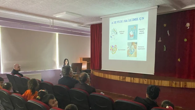 Öğrencilere Ağız Ve Diş Sağlığı Eğitimi Verildi