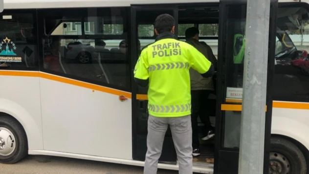 Okul Servis Araçları ve Şoförleri Denetlendi