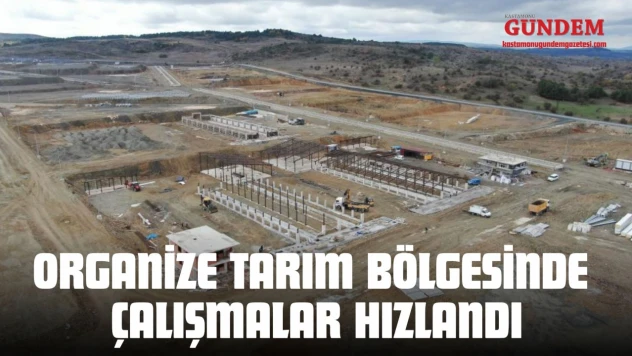 Organize Tarım Bölgesinde Çalışmalar Hızlandı