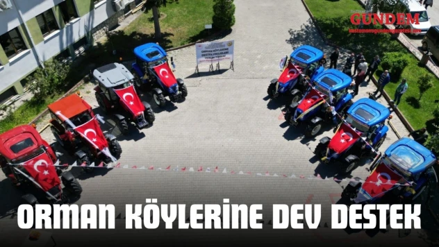 ORKÖY Projeleriyle Orman Köylerine 170 Milyon TL Destek