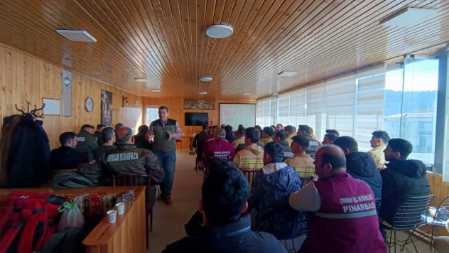 Orman Yangınlarıyla Mücadele Eğitimi Verildi