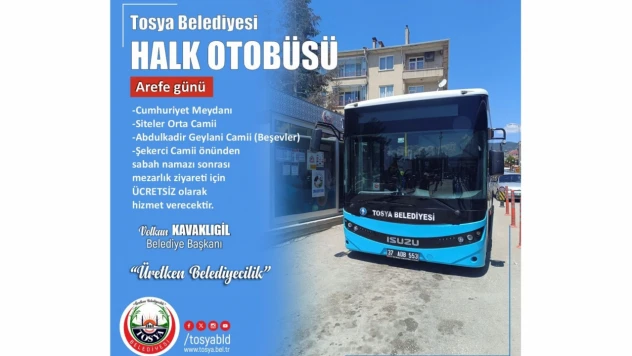 Otobüsler, Mezarlık Ziyareti İçin Hizmet Verecek