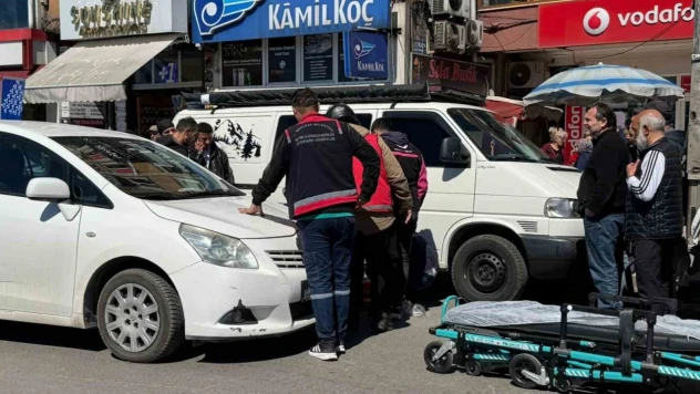 Otomobil İle Motosiklet Çarpıştı: 1 Yaralı