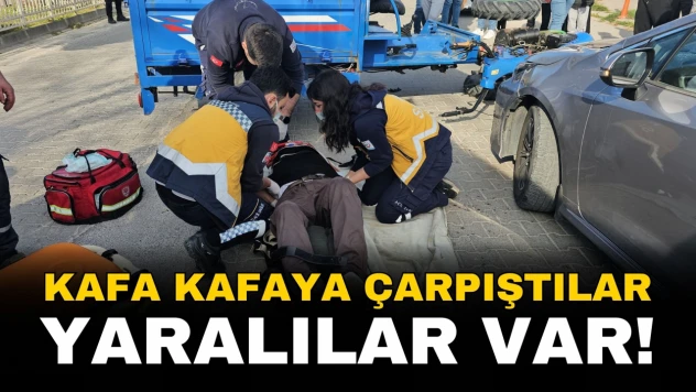 Otomobil ile Patpat Kafa Kafaya Çarpıştı: 2 Yaralı