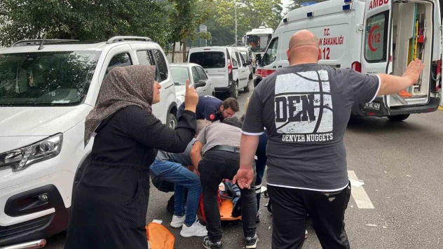 Otomobille Motosiklet Çarpıştı: 'Bile Bile Vurdun'