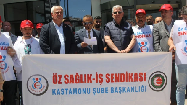 Öz Sağlık İş Sendikası Şube Başkanı Yılmaz: 'Türkiye Büyürken, Emeğin Payı Küçülmesin Diyoruz'
