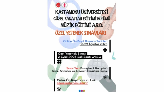 Özel Yetenek Sınavı Başvuruları Başlıyor