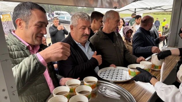 Pınarbaşı Belediyesi'nden Safran Festivaline Kara Çorbalı Katılım