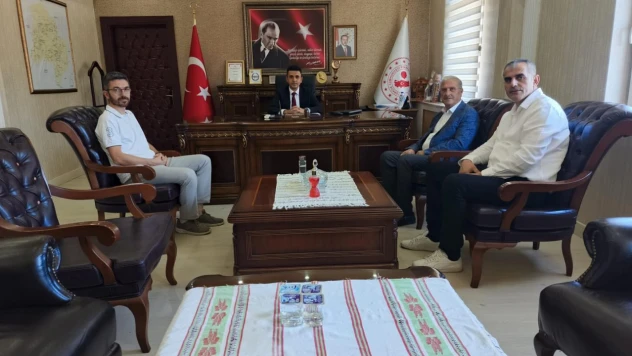 Pınarbaşı Kaymakamı Karaselvi'ye Hayırlı Olsun Ziyareti