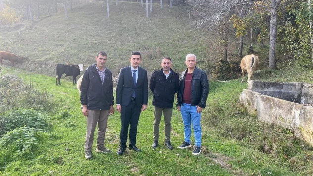 Pınarbaşı Kaymakamı Muratbaşı Köyü'nü Ziyaret Etti