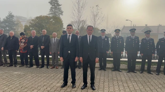 Pınarbaşı'nda Atatürk Saygı ve Minnetle Anıldı