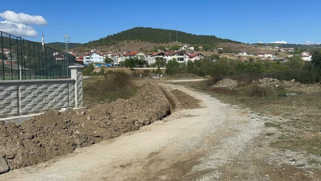 Pınarbaşı'nda Doğalgaz Çalışmaları Hız Kesmeden Sürüyor