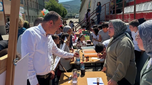Pınarbaşı'nda Sene Sonu Sergisi