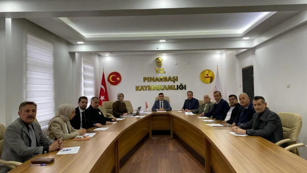 Pınarbaşı'nda SYDV Mütevelli Heyeti toplandı