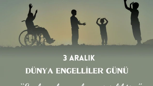 Rektör Özölçer'den Dünya Engelliler Günü Mesajı