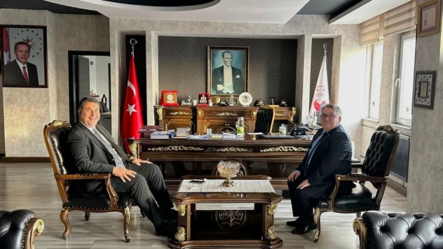 Rektör Özölçer'den Karadeniz Ereğli Kaymakamı Yılmaz'a Ziyaret