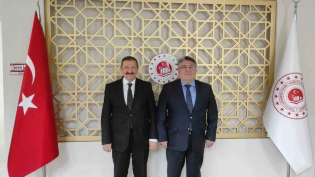 Rektör Özölçer'den Köse ve Öztürk'e Hayırlı Olsun Ziyareti