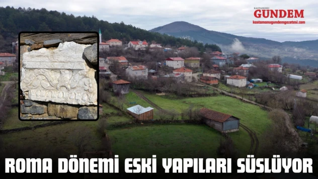 Roma Dönemi Eski Yapıları Süslüyor