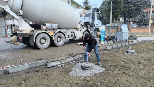 Sağlık Park'ta Yenileme Çalışmaları Sürüyor