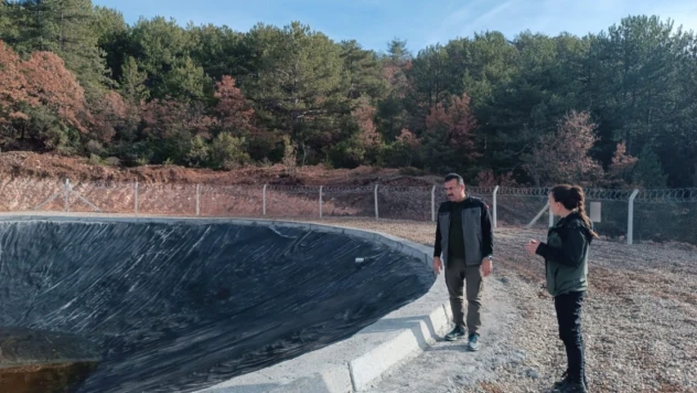 Samatlar'daki Yangın Havuzu Aktifleştirildi