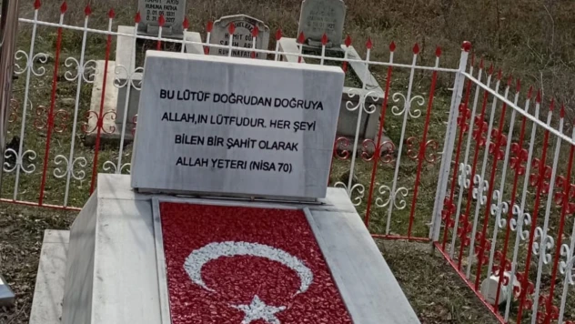 Şehit Yılmaz Arığ'ın Mezarı Yenilendi