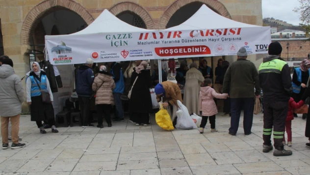 Şehitler Diyarından Gazze Halkı İçin Hayır Çarşısı