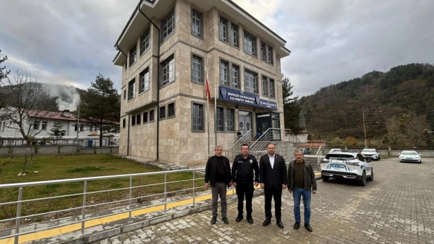 Şenpazar Belediye Başkanı Çınar'dan İlçe Emniyet Amirliği'ne Ziyaret