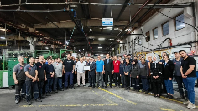 SGK'dan Hüseyin Üster'e Teşekkür Belgesi