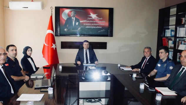 Şiddetle Mücadele Toplantısı Yapıldı