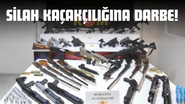 Silah Kaçakçılığına Darbe!