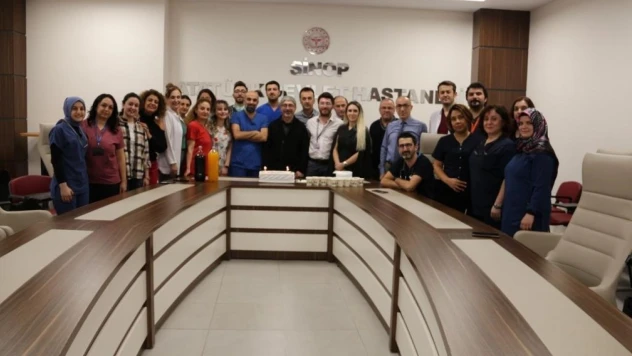 Sinop Atatürk Devlet Hastanesi'nde 100. Bypass