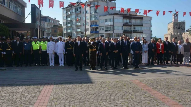 Sinop'ta 30 Ağustos Zafer Bayramı Kutlandı