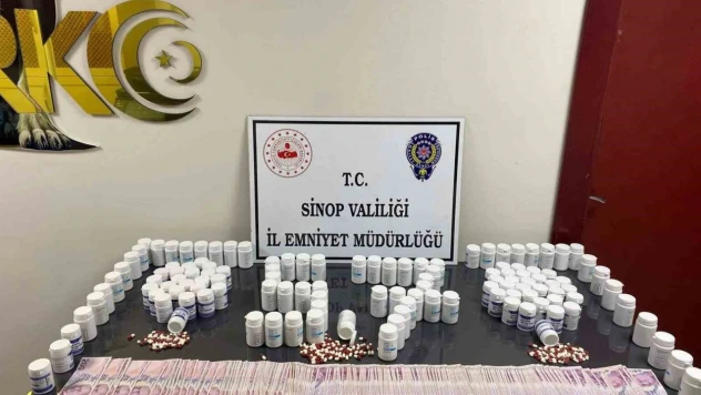 Sinop'ta 6 Bin 245 Uyuşturucu Hap Ele Geçirildi