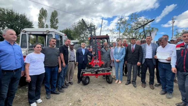 Sinop'ta Çiftçilere Makine Ekipman Desteği