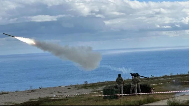 Sinop'ta eğitim atışı yapıldı