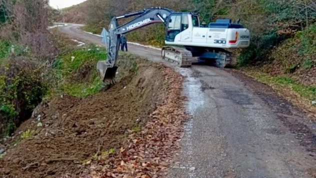 Sinop'ta Heyelan Önleme Mesaisi