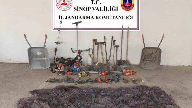 İnşaat Malzemesi Hırsızlarına Suçüstü