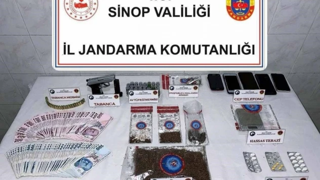 Sinop'ta Jandarmadan Uyuşturucu Tacirlerine Darbe