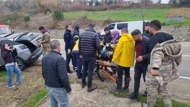 Sinop'ta Kaza: 1 Yaralı