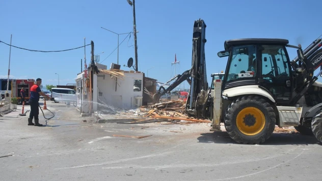 Mevzuata Aykırı 5 Kulübe Yerinden Kaldırıldı