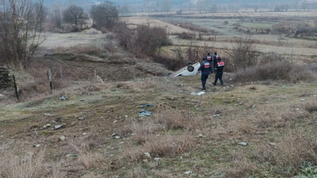 Otomobil Takla Attı: 1 Yaralı