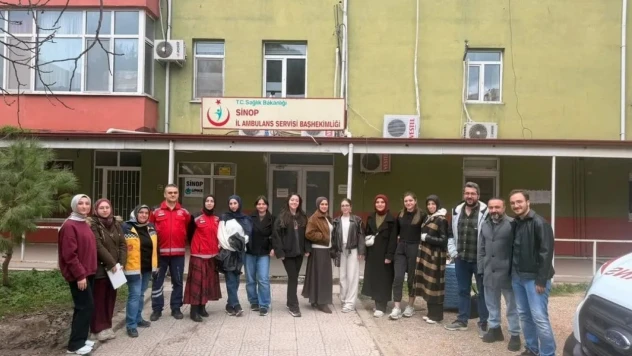Sinop'ta Sağlık Personeline ÇİLYAD Eğitimi Verildi