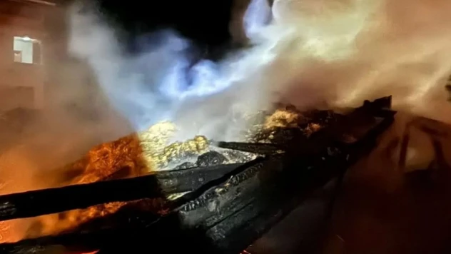 Sinop'ta Samanlık Yangını